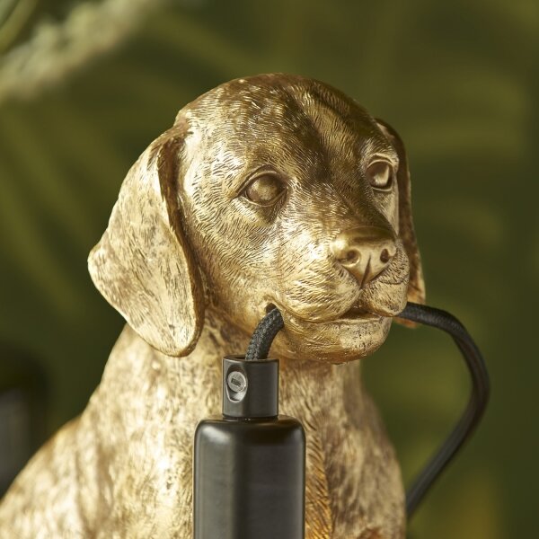 Lampă de masă Endon 107364 PUPPY 1xE14/7W/230V auriu