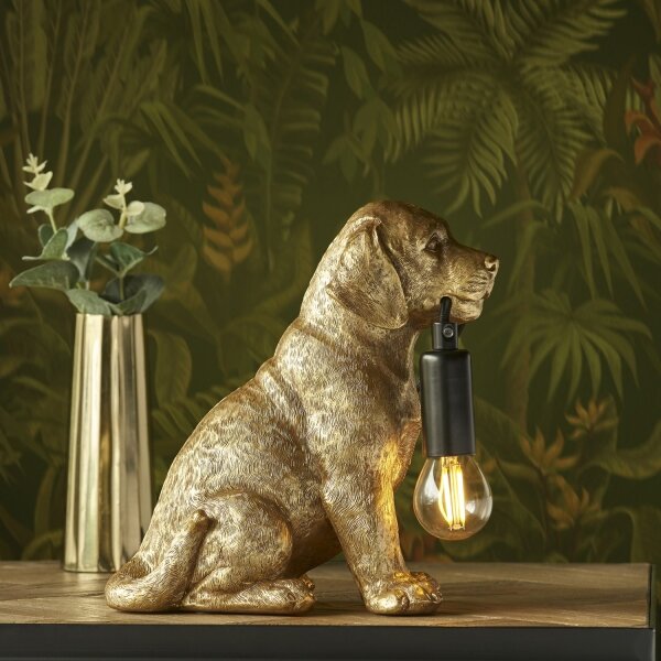 Lampă de masă Endon 107364 PUPPY 1xE14/7W/230V auriu