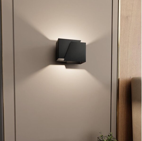 Aplică FROST 1xG9/8W/230V negru