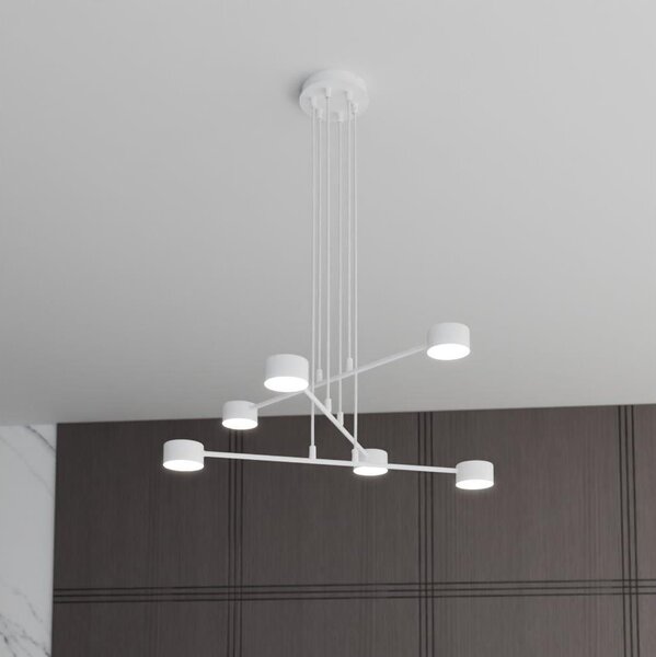 Lustră pe cablu MODUS 6xGX53/10W/230V alb