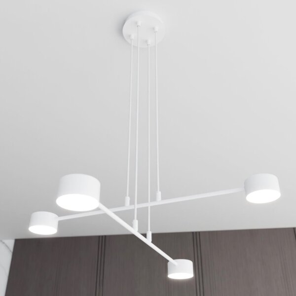 Lustră pe cablu MODUS 4xGX53/10W/230V alb