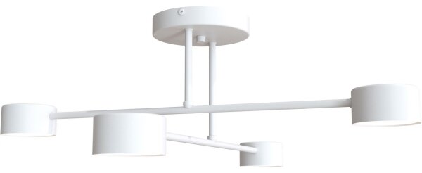 Lustră aplicată HALO 4xGX53/10W/230V alb