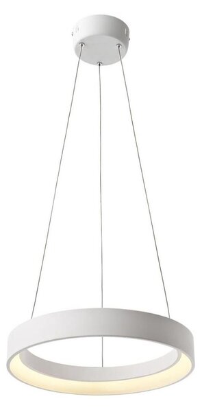 Lustră LED pe cablu Redo 01-671 LOOP LED/38W/230V d. 45 cm alb