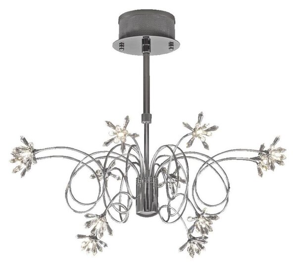LUXERA 1570 - Lustra SCARLET 12xG4/20W/230V