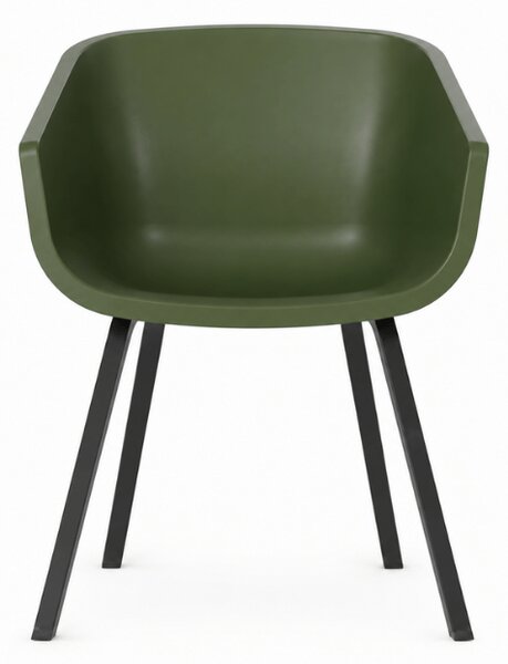 Scaun de masa AMALIA ELEMENT, verde