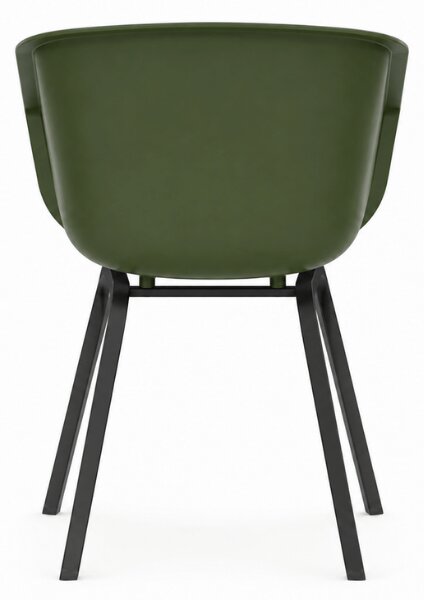 Scaun de masa AMALIA ELEMENT, verde
