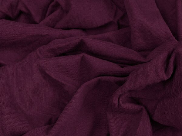 Cearsaf Jersey cu lycra visiniu inchis 90 x 200 cm