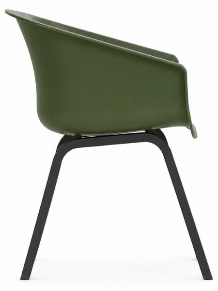 Scaun de masa AMALIA ELEMENT, verde