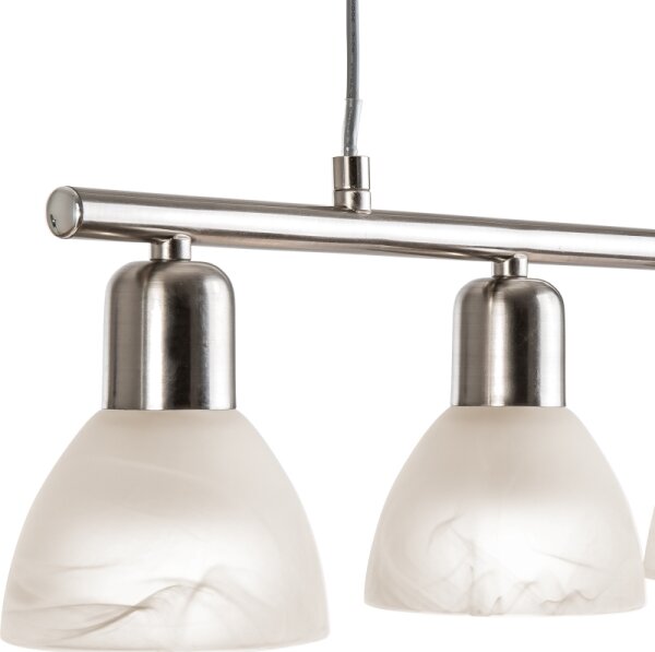Lustră LED pe cablu DAYTONA 4xE14/5W/230V 3000K crom lucios
