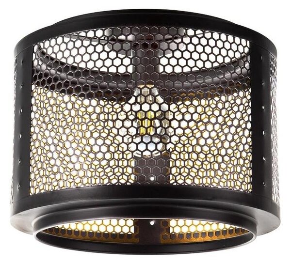 Plafonieră VITO 1xE27/40W/230V negru