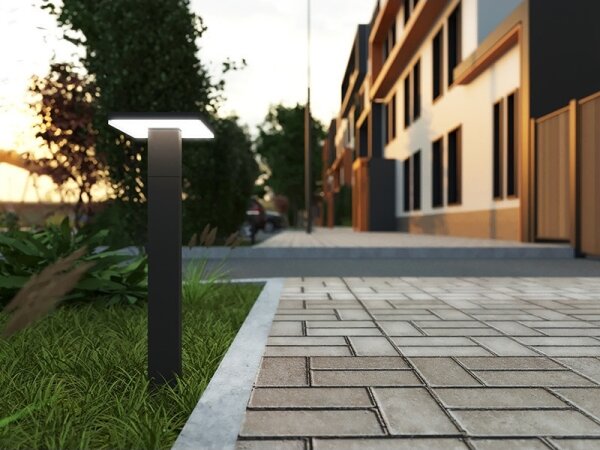 Lampă LED de exterior BARI LED/10W/230V 4000K 60 cm IP54 antracit