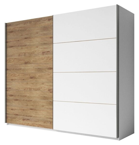 Dulap Levruvu 102Alb, Stejar, 21x22x6cm, Uși dulapUși dulap: Glisante