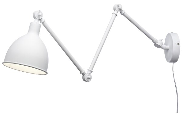 ByRydens 2827660-5007 - Lampă dimabilă de perete BAZAAR 1xE27/5W/230V alb