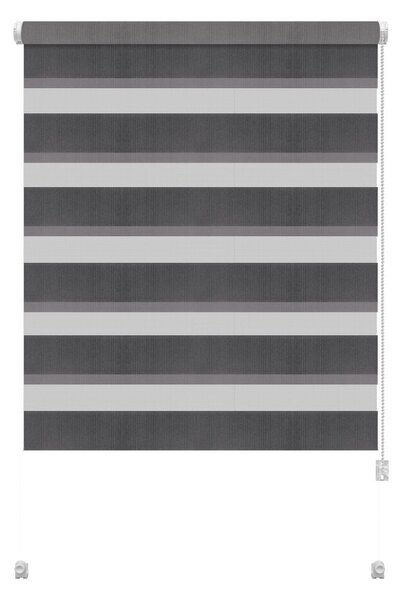 Jaluzea gri închis zi/noapte 57x150 cm Zebra – Gardinia