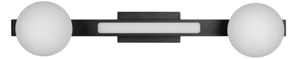 Aplică LED MAGNET LED/13W/230V + 2xG9/60W 3000/4000K negru