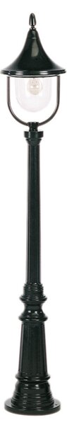 K.S. Verlichting Luceafăr de stâlp Brescia, 148 cm, negru, reglabil, Transparent, Metal