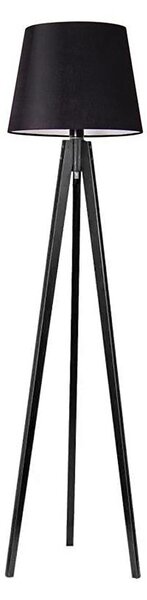 Lampadar CONE 1xE27/60W/230V negru wenge
