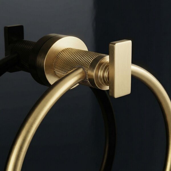 Cuier de baie Ring 81307 Virro Brush Gold