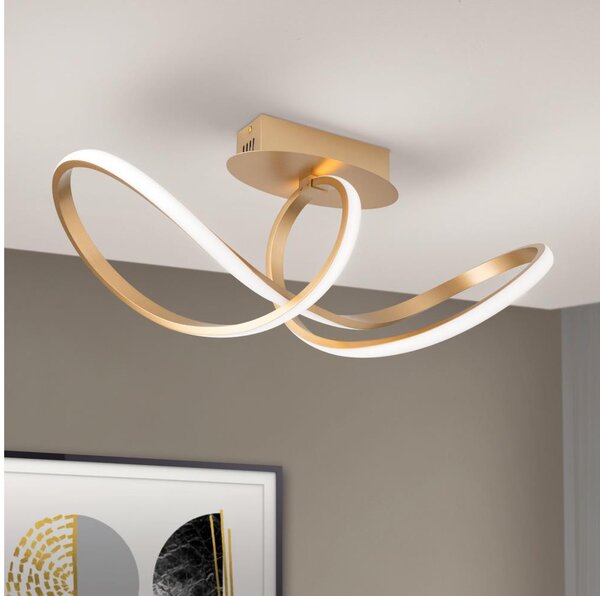 Lustră LED dimabilă aplicată Orion DL 7-694 CIRCUS LED/30W/230V auriu
