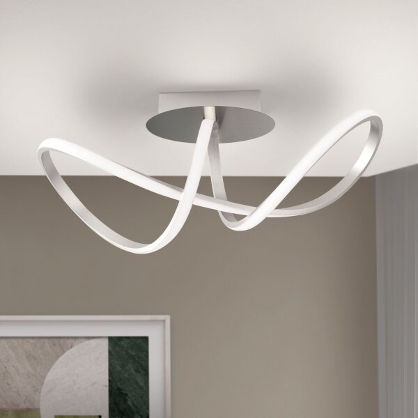 Lustră LED dimabilă aplicată Orion DL 7-694 CIRCUS LED/30W/230V crom mat
