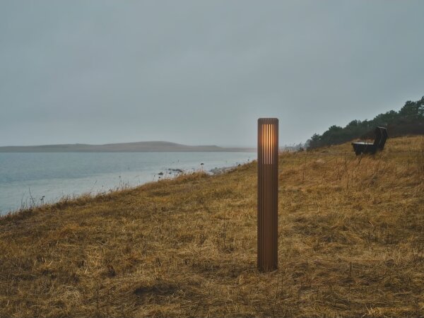 Lampă de exterior Nordlux ALUDRA 1xE27/15W/230V IP44 maro 95,4 cm