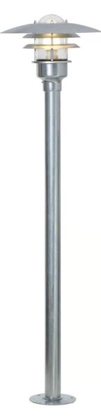Lampă de exterior Nordlux LONSTRUP 1xE27/60W/230V IP44 crom mat 116 cm
