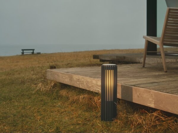 Lampă de exterior Nordlux ALUDRA 1xE27/15W/230V IP44 antracit 45,4 cm