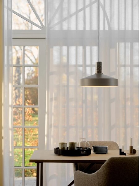 Lustră pe cablu Nordlux ELVAS 1xE27/60W/230V d. 37,5 cm maro