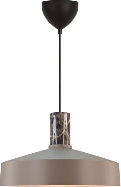 Lustră pe cablu Nordlux ELVAS 1xE27/60W/230V d. 37,5 cm maro