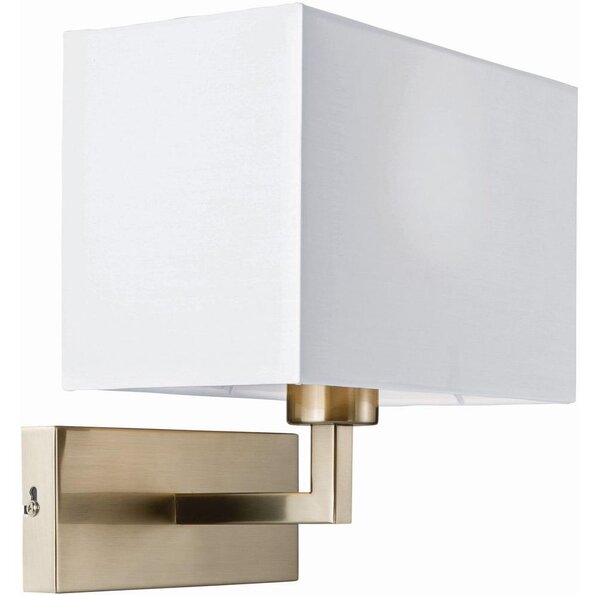 Aplică Endon 61604 PICCOLO 1xE27/10W/230V alb/crom mat