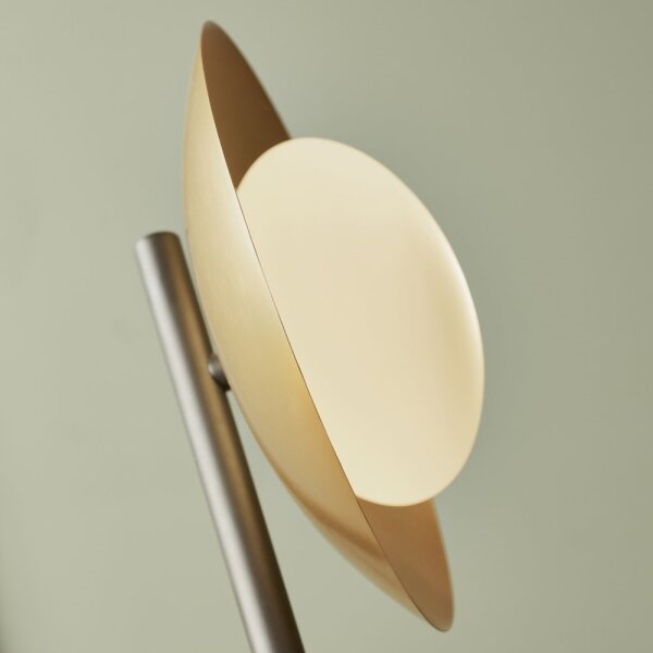 Lampadar Endon 92039 RUFFLE 3xG9/3W/230V negru/auriu