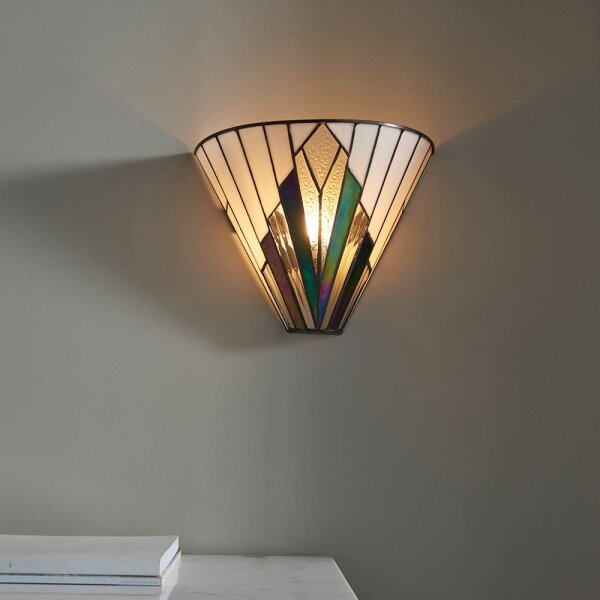 Endon 63940 - Aplica de perete Tiffany ASTORIA 1xE14/40W/230V