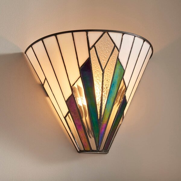 Endon 63940 - Aplica de perete Tiffany ASTORIA 1xE14/40W/230V