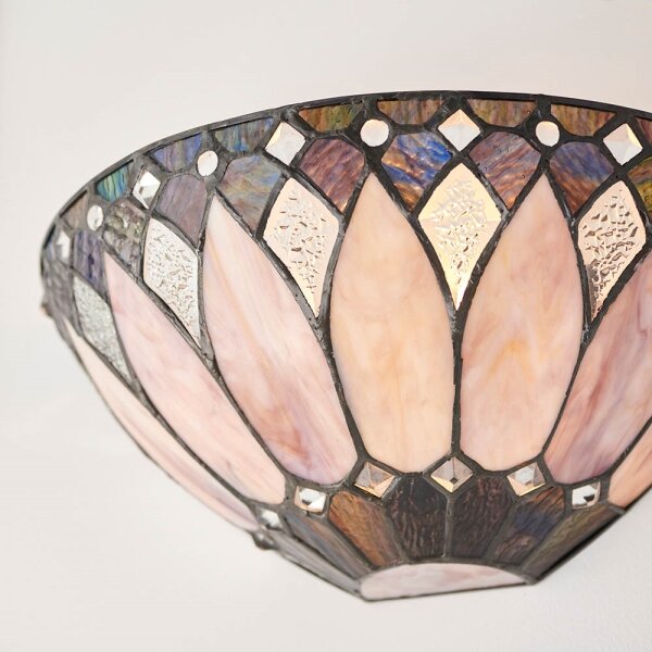 Endon 63983 - Aplica de perete Tiffany BROOKLYN 1xE14/40W/230V