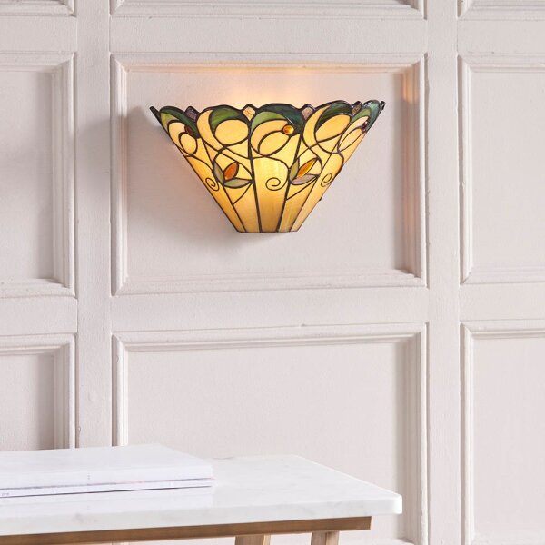 Endon 64198 - Aplica de perete Tiffany JAMELIA 1xE14/40W/230V