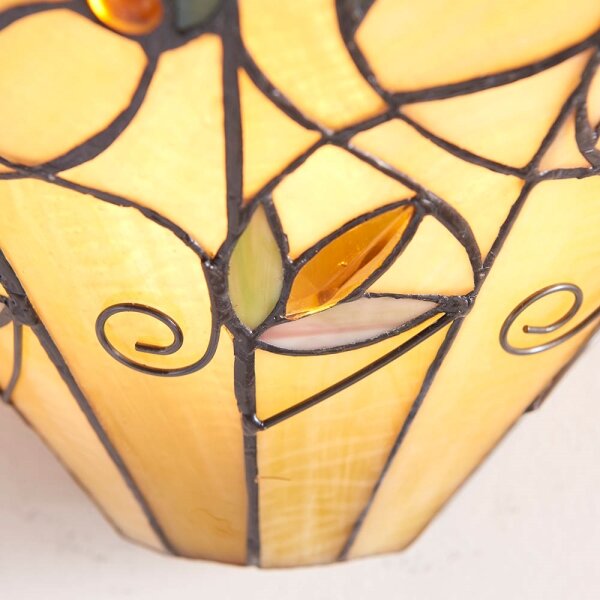Endon 64198 - Aplica de perete Tiffany JAMELIA 1xE14/40W/230V