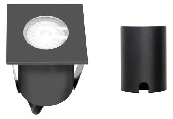 EVN 654120A lampă LED încast. în sol 220-240V ungh, Negru, Metal, Modern, Luminile încastrate unghiulare