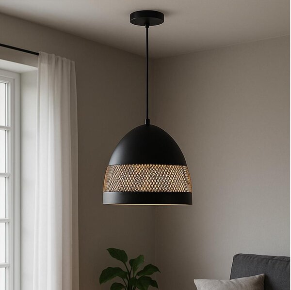 Lustră pe cablu ONLI POLLY 1xE27/22W/230V negru