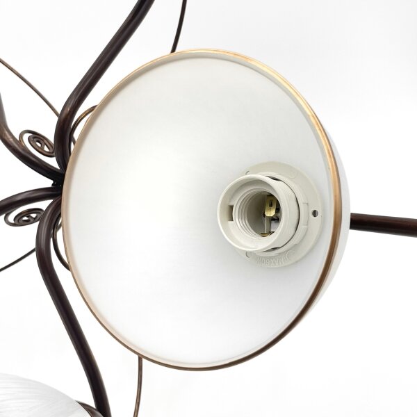 Lustră aplicată RETRO 5xE27/60W/230V patină bronz