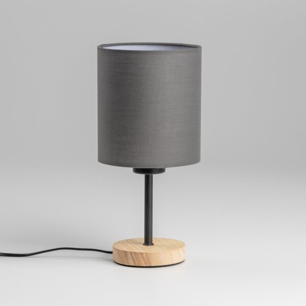 Lampă de masă Brilagi NUBILA WOOD 1xE27/25W/230V stejar/antracit
