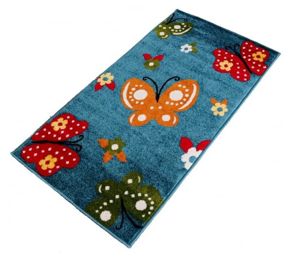 Covor cu Fluturi Pentru Copii 11206-140 Selectează mărime: 200 X 300