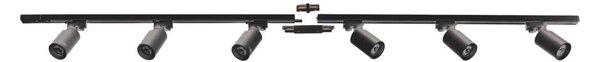Spot în sistem de șină Zuma Line 3025 TORE 6xGU10/35W/230V negru