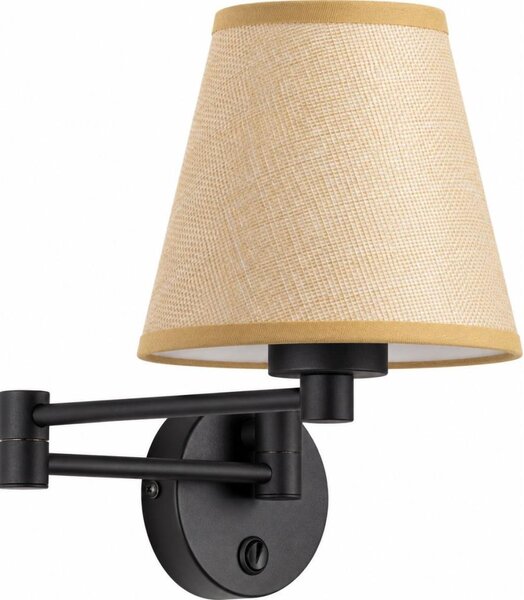 BRILAGI - Lampă de perete NUBILA 1xE27/15W/230V bej/negru