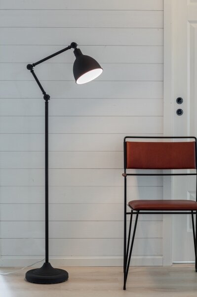 Lampadar ByRydens 4100610-4007 BAZAAR 1xE27/5W/230V negru