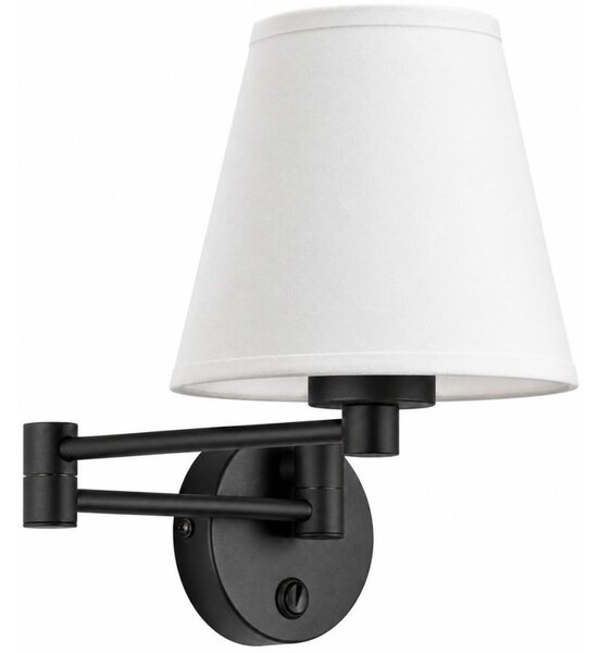 BRILAGI - Aplică de perete NUBILA 1xE27/15W/230V alb/negru
