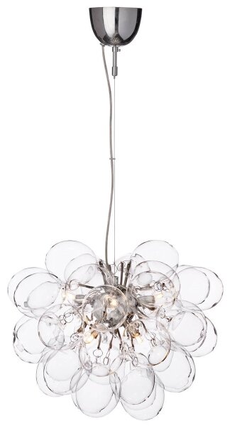 Lustră pe cablu ByRydens 4200440-7002 GROSS 8xG9/4W/230V transparent