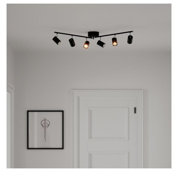 Spot ByRydens 4202100-4002 CORRECT 6xGU10/7W/230V negru