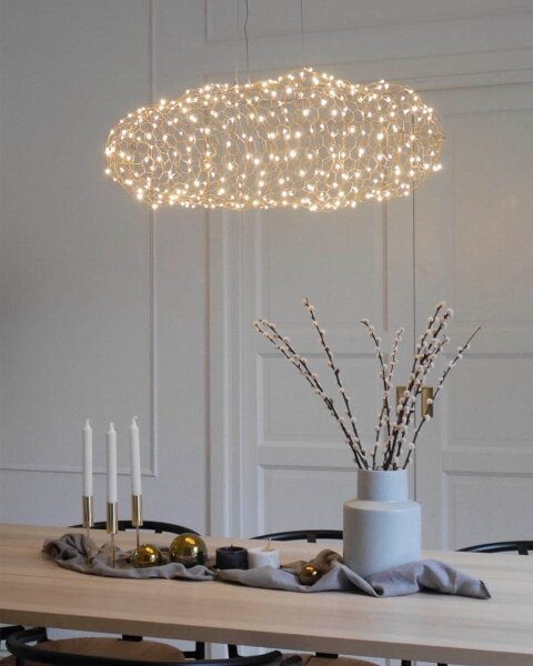 Lustră LED pe cablu ByRydens 4201250-6501 HAYDEN LED/15W/230V auriu