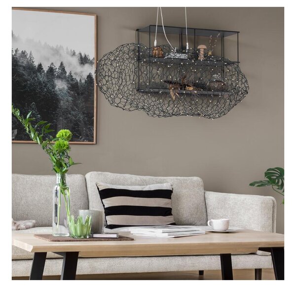 Lustră LED pe cablu ByRydens 4201250-4002 HAYDEN LED/15W/230V negru