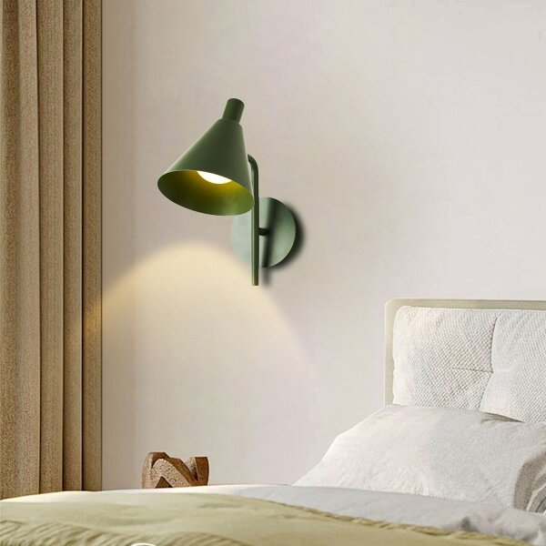 Lampă LED de perete Brilagi LUCERA LED/3W/230V verde